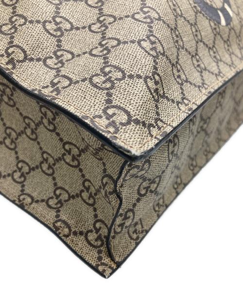 GUCCI（グッチ）GUCCI (グッチ) ショルダートートバッグ カーキの古着・服飾アイテム