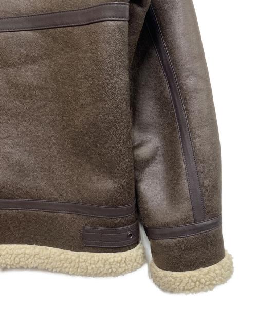 VALLEY APPAREL L.L.C（バレーアパレルL.L.C）VALLEY APPAREL L.L.C (バレーアパレルL.L.C) フェイクムートンジャケット ブラウン サイズ:ｓの古着・服飾アイテム