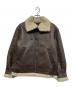 VALLEY APPAREL L.L.C（バレーアパレルL.L.C）の古着「フェイクムートンジャケット」｜ブラウン