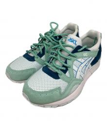 asics（アシックス）の古着「ランニングシューズ」｜グリーン