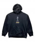 Aape BY A BATHING APEエーエイプ バイ アベイシングエイプ）の古着「プルオーバーパーカー」｜ブラック