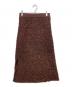 sara mallika (サラマリカ) SHINY FLUFFY KNIT SKIRT ブラウン サイズ:FREE：9000円