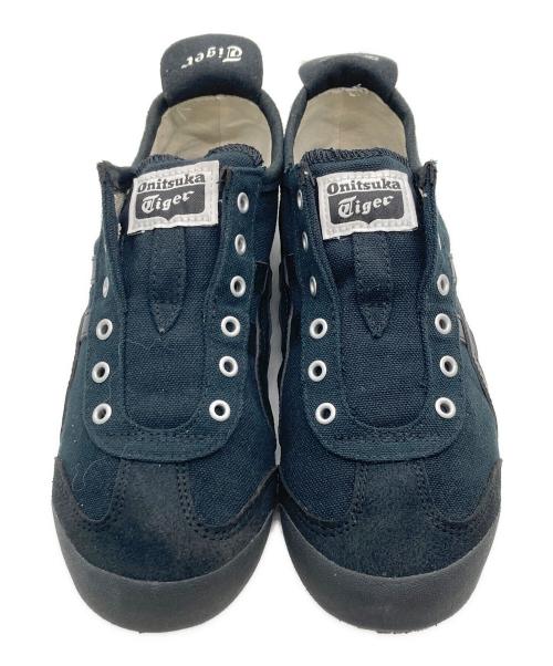 Onitsuka Tiger（オニツカタイガー）Onitsuka Tiger (オニツカタイガー) MEXICO 66 SLIP-ON ブラック サイズ:23.5の古着・服飾アイテム