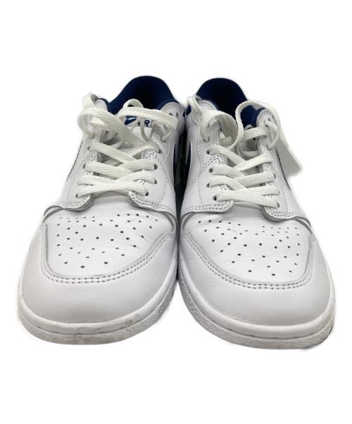 NIKE（ナイキ）NIKE (ナイキ) AIR JORDAN1 LOW85 ホワイト×ブルー サイズ:28cmの古着・服飾アイテム