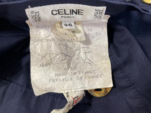 CELINE（セリーヌ）CELINE (セリーヌ) セットアップ ネイビー サイズ:size36の古着・服飾アイテム