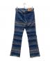 Hysteric Glamour (ヒステリックグラマー) ツギハギ ウミヘビジーンズ フレアパンツ ブルー サイズ:Ｍ：14000円