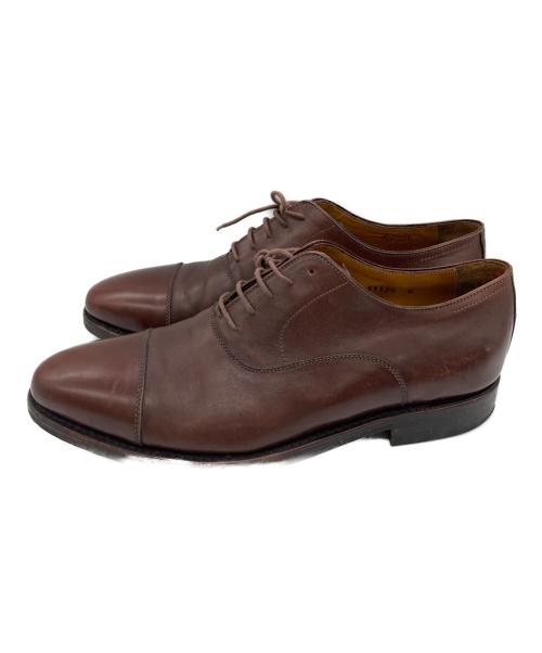 Jalan Sriwijaya（ジャランスリウァヤ）Jalan Sriwijaya (ジャランスリウァヤ) ストレートチップシューズ ブラウン サイズ:SIZE 9の古着・服飾アイテム