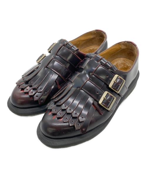 Dr.Martens（ドクターマーチン）Dr.Martens (ドクターマーチン) ダブルモンクストラップ ブラウン サイズ:36の古着・服飾アイテム