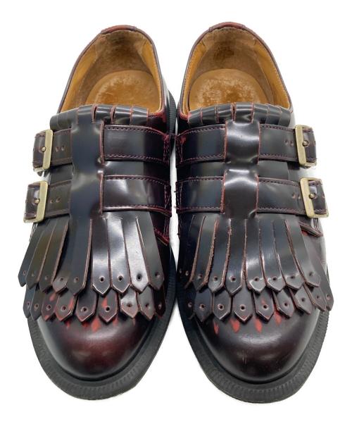 Dr.Martens（ドクターマーチン）Dr.Martens (ドクターマーチン) ダブルモンクストラップ ブラウン サイズ:36の古着・服飾アイテム