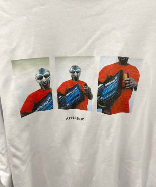 APPLEBUM（アップルバム）APPLEBUM (アップルバム) “ERIC COLEMAN” L/S T-SHIRT-MV2 ホワイト サイズ:XL 未使用品の古着・服飾アイテム