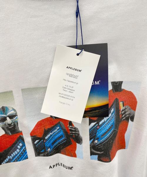 APPLEBUM（アップルバム）APPLEBUM (アップルバム) “ERIC COLEMAN” L/S T-SHIRT-MV2 ホワイト サイズ:XL 未使用品の古着・服飾アイテム
