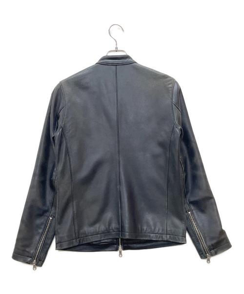 KNACKERD（ナカード）KNACKERD (ナカード) レザーライダースジャケット ブラック サイズ:Mの古着・服飾アイテム