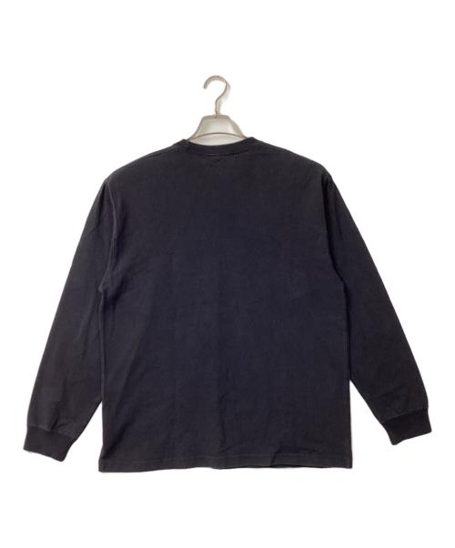THE NORTH FACE（ザ ノース フェイス）THE NORTH FACE (ザ ノース フェイス) L/S Nuptse Cotton Tee ブラック サイズ:XLの古着・服飾アイテム