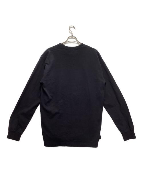 THE NORTH FACE（ザ ノース フェイス）THE NORTH FACE (ザ ノース フェイス) LS Nuptse Cotton Tee ブラック サイズ:XLの古着・服飾アイテム