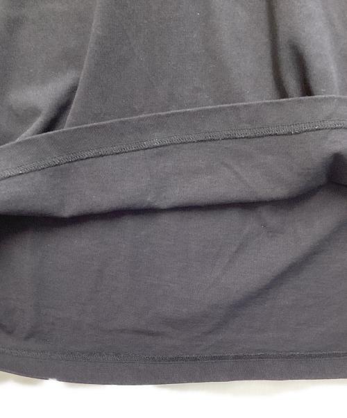 THE NORTH FACE（ザ ノース フェイス）THE NORTH FACE (ザ ノース フェイス) LS Nuptse Cotton Tee ブラック サイズ:XLの古着・服飾アイテム