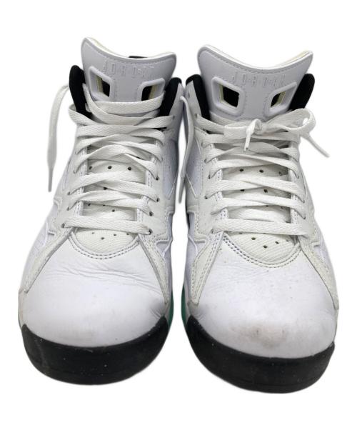 NIKE（ナイキ）NIKE (ナイキ) AIR JORDAN MVP ホワイト×グリーン サイズ:26cmの古着・服飾アイテム