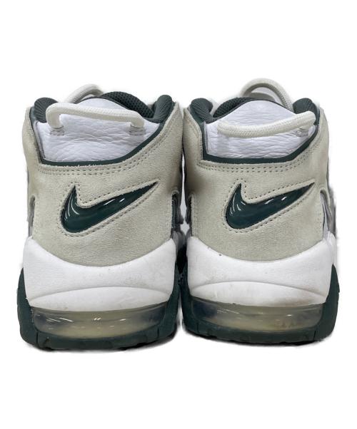 NIKE（ナイキ）NIKE (ナイキ) AIR MORE UPTEMPO '96 WHITE ホワイト×グリーン サイズ:26の古着・服飾アイテム