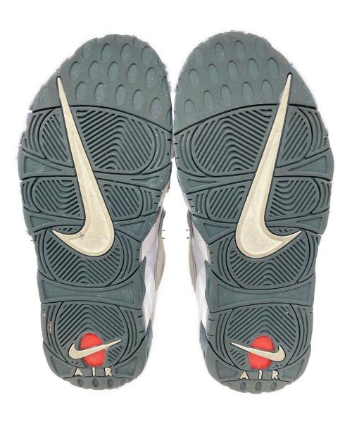 NIKE（ナイキ）NIKE (ナイキ) AIR MORE UPTEMPO '96 WHITE ホワイト×グリーン サイズ:26の古着・服飾アイテム