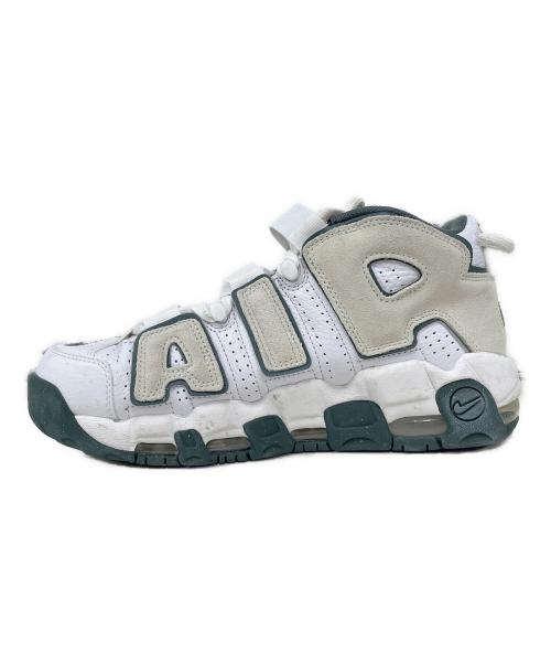 NIKE（ナイキ）NIKE (ナイキ) AIR MORE UPTEMPO '96 WHITE ホワイト×グリーン サイズ:26の古着・服飾アイテム