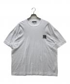 COMME des GARCONSコムデギャルソン）の古着「ワンポイントロゴTシャツ」｜ホワイト