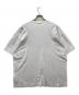 COMME des GARCONS (コムデギャルソン) ワンポイントロゴTシャツ ホワイト サイズ:M：6000円