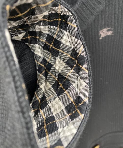 BURBERRY BLUE LABEL（バーバリー ブルー レーベル）BURBERRY BLUE LABEL (バーバリー ブルー レーベル) ニットワンピース ブラック サイズ:38の古着・服飾アイテム