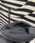 中古・古着 BURBERRY BLUE LABEL (バーバリー ブルー レーベル) 半袖ワンピース ブラック×ホワイト サイズ:38：6000円