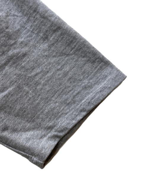 BROOKS BROTHERS（ブルックスブラザーズ）BROOKS BROTHERS (ブルックスブラザーズ) コラボヘビーウェイトTシャツ ライトグレー サイズ:Lの古着・服飾アイテム