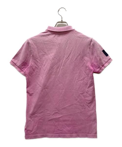 MONCLER（モンクレール）MONCLER (モンクレール) ポロシャツ ピンク サイズ:Sの古着・服飾アイテム