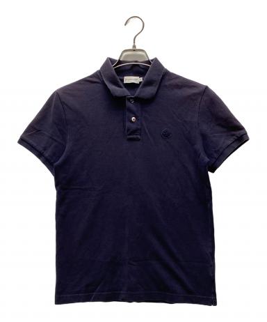 中古・古着通販】MONCLER (モンクレール) ポロシャツ ネイビー サイズ