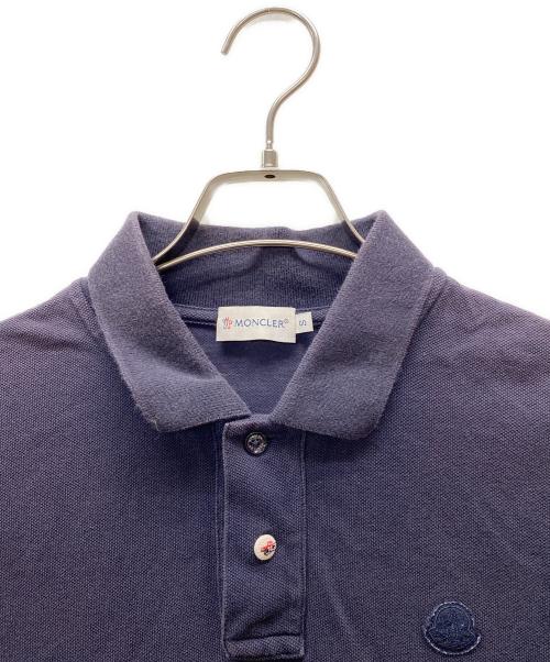 MONCLER（モンクレール）MONCLER (モンクレール) ポロシャツ ネイビー サイズ:Sの古着・服飾アイテム