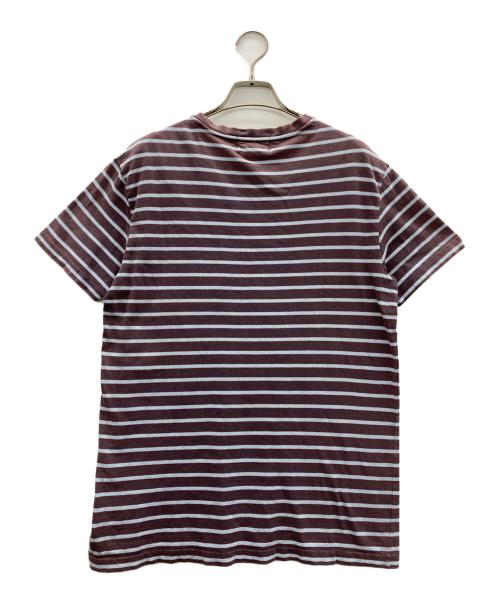RALPH LAUREN（ラルフローレン）RALPH LAUREN (ラルフローレン) 半袖カットソー ブラウン×ブルー サイズ:Sの古着・服飾アイテム