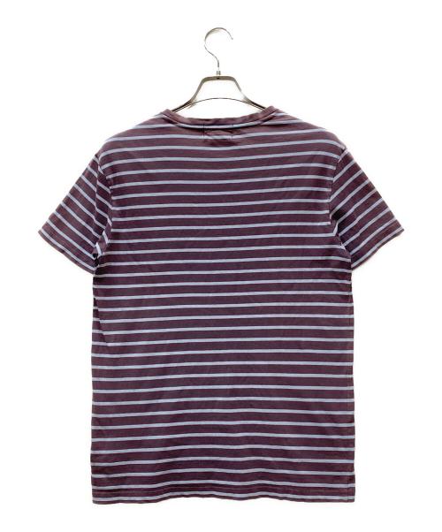 RRL（ダブルアールエル）RRL (ダブルアールエル) 半袖カットソー レッド×ブルー サイズ:Sの古着・服飾アイテム