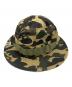 A BATHING APE (アベイシングエイプ) バケットハット オリーブ：5000円