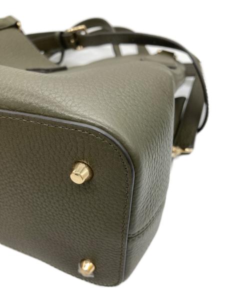 FURLA（フルラ）FURLA (フルラ) ホーボーバッグ オリーブの古着・服飾アイテム