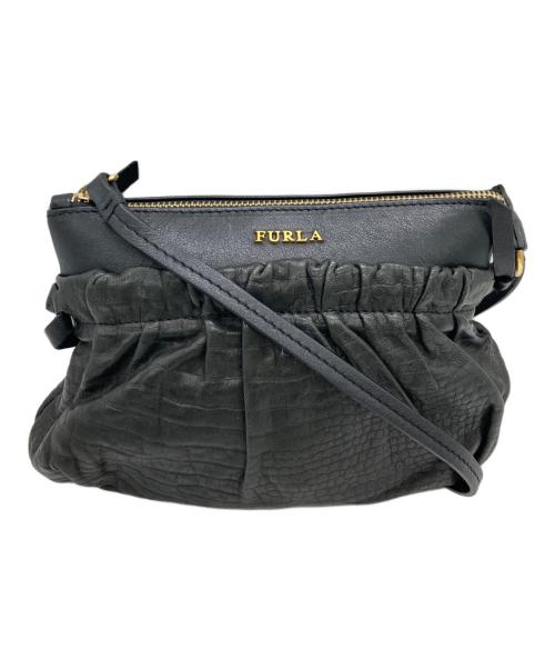 FURLA（フルラ）FURLA (フルラ) ショルダーポーチ ブラックの古着・服飾アイテム