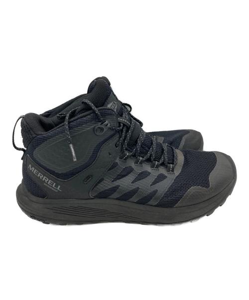 MERRELL（メレル）MERRELL (メレル) ノヴァ3タクティカルミッドウォータープルーフ ブラック サイズ:28cmの古着・服飾アイテム