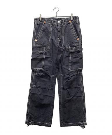 TRUE RELIGION 黒　カーゴパンツ　サイズ29 中古・古着通販】TRUE RELIGION (トゥルー レリジョン) カーゴパンツ