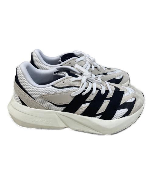 adidas（アディダス）adidas (アディダス) ライトブレイズ ホワイト×ブラック サイズ:26.5cmの古着・服飾アイテム