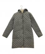 Traditional Weatherwearトラディショナルウェザーウェア）の古着「キルティングコート」｜グレー
