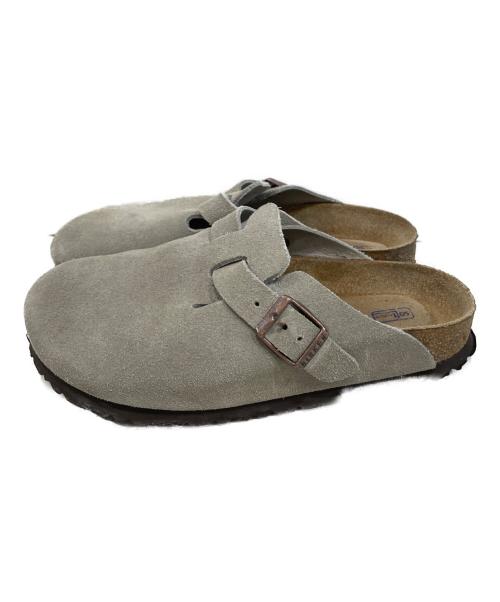 BIRKENSTOCK（ビルケンシュトック）BIRKENSTOCK (ビルケンシュトック) スウェードシューズ ライトグレー サイズ:23の古着・服飾アイテム