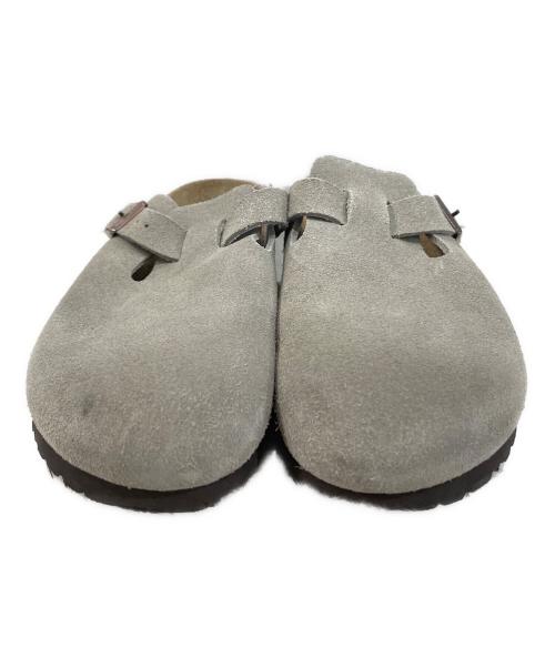 BIRKENSTOCK（ビルケンシュトック）BIRKENSTOCK (ビルケンシュトック) スウェードシューズ ライトグレー サイズ:23の古着・服飾アイテム