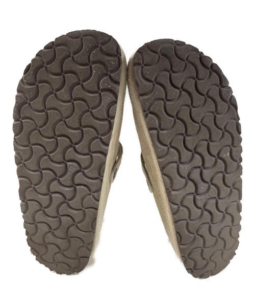 BIRKENSTOCK（ビルケンシュトック）BIRKENSTOCK (ビルケンシュトック) スウェードシューズ ライトグレー サイズ:23の古着・服飾アイテム