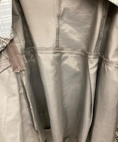 BURBERRY BLUE LABEL（バーバリー ブルー レーベル）BURBERRY BLUE LABEL (バーバリー ブルー レーベル) チェックジャンパースカート ブラウン×ベージュ サイズ:W36の古着・服飾アイテム