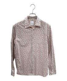 PAUL SMITH（ポールスミス）の古着「フラワープリントシャツ」｜レッド