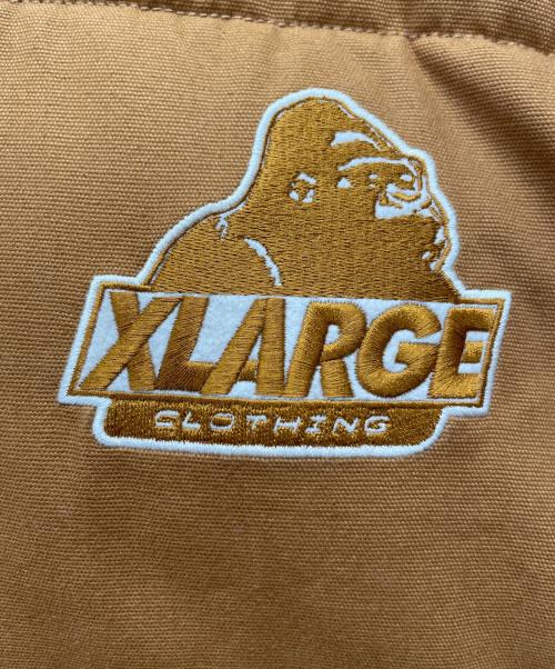 X-LARGE（エクストララージ）X-LARGE (エクストララージ) DUCK ACTIVE PUFFER JACKET ブラウン サイズ:XLの古着・服飾アイテム