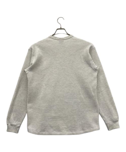 THE NORTH FACE（ザ ノース フェイス）THE NORTH FACE (ザ ノース フェイス) ロングスリーブウォームワッフルクルー グレー サイズ:Ｍの古着・服飾アイテム