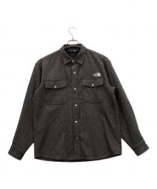 THE NORTH FACE（ザ ノース フェイス）の古着「Brushwood Wool Shirt」｜グレー