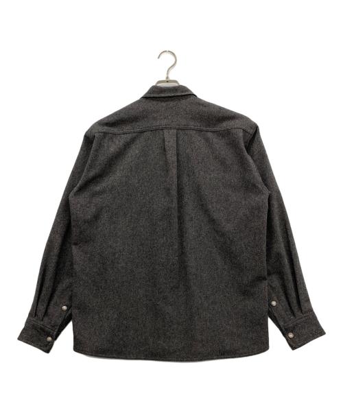 THE NORTH FACE（ザ ノース フェイス）THE NORTH FACE (ザ ノース フェイス) Brushwood Wool Shirt グレー サイズ:Ｍの古着・服飾アイテム