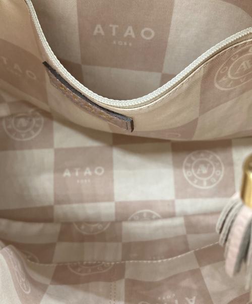 ATAO（アタオ）ATAO (アタオ) 2WAYバッグ ピンクの古着・服飾アイテム
